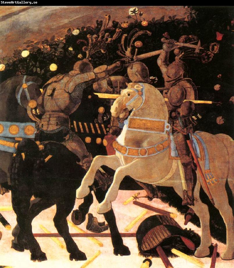 UCCELLO, Paolo Niccol da Tolentino Leads the Florentine Troops (detail) ou